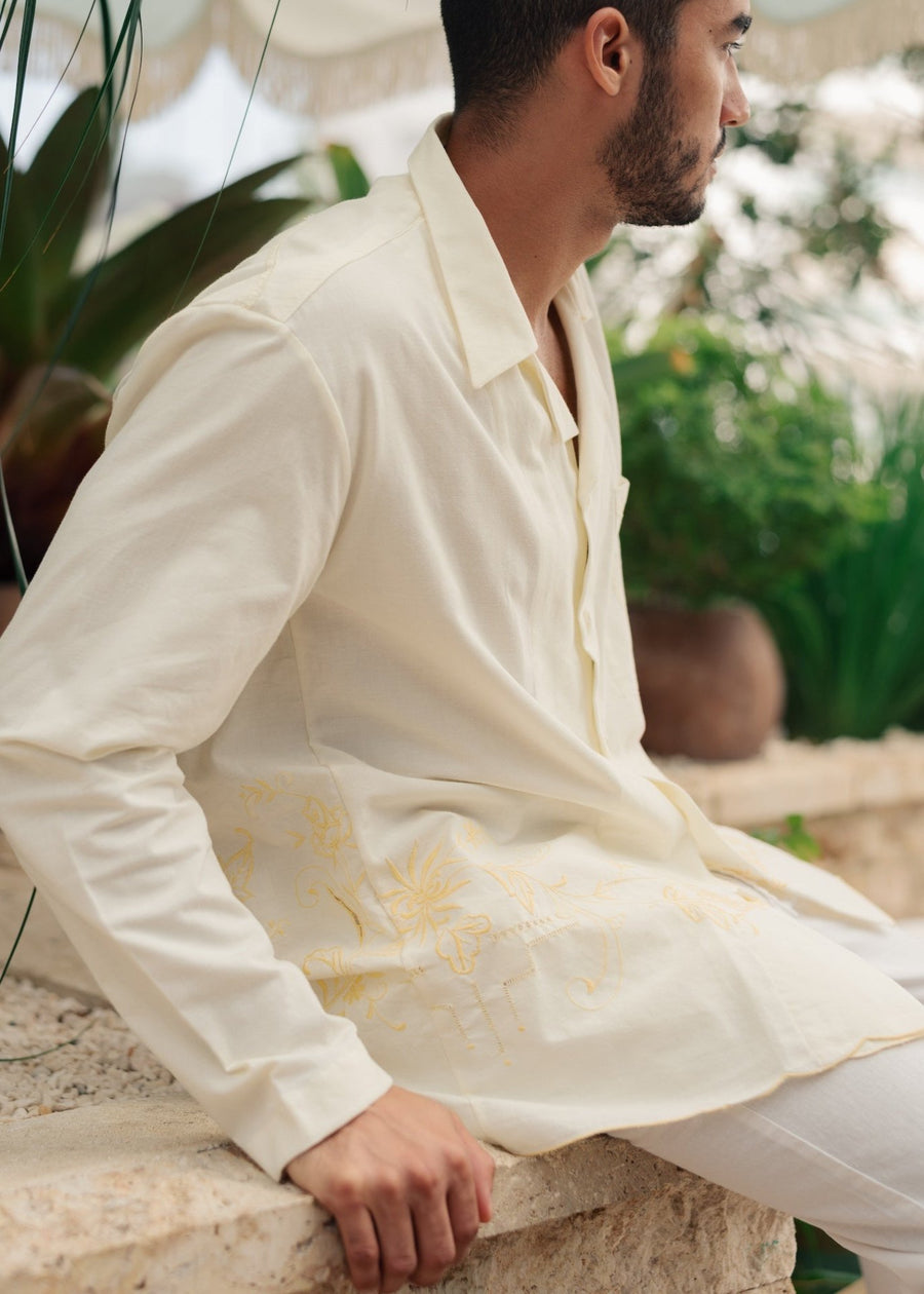 The Pastel Yellow Shirt - M