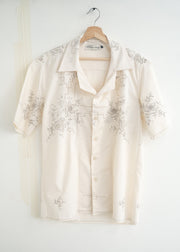 The Gray embroidered shirt - S