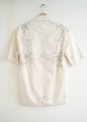 The Gray embroidered shirt - S