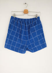 The Blue Embroidered Short - M