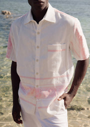 The Pink Floral Shirt - S
