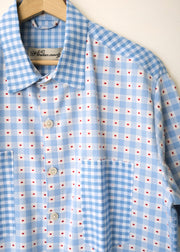 The Mix Gingham Shirt - L