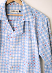 The Long Sleeve Gingham Shirt - M