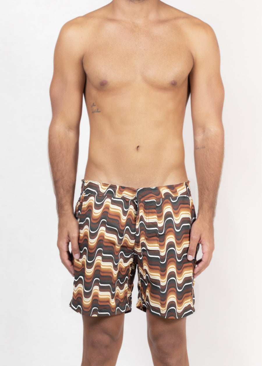 Classic fit Retro Swim Short