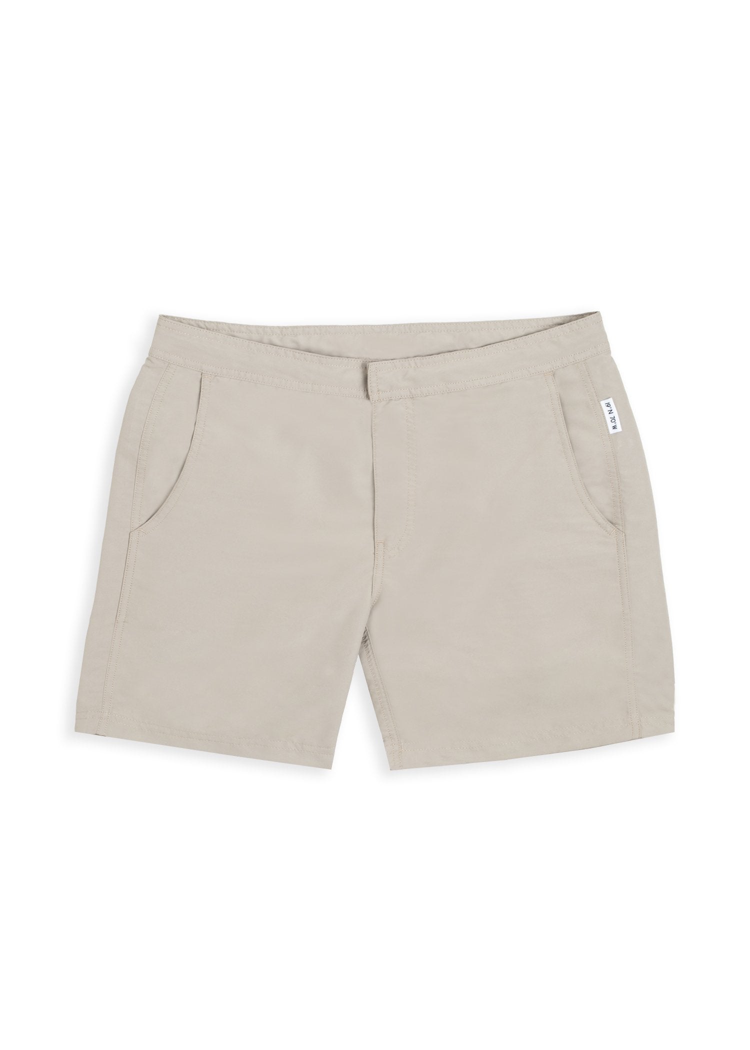 Classic fit Khaki Swim Short