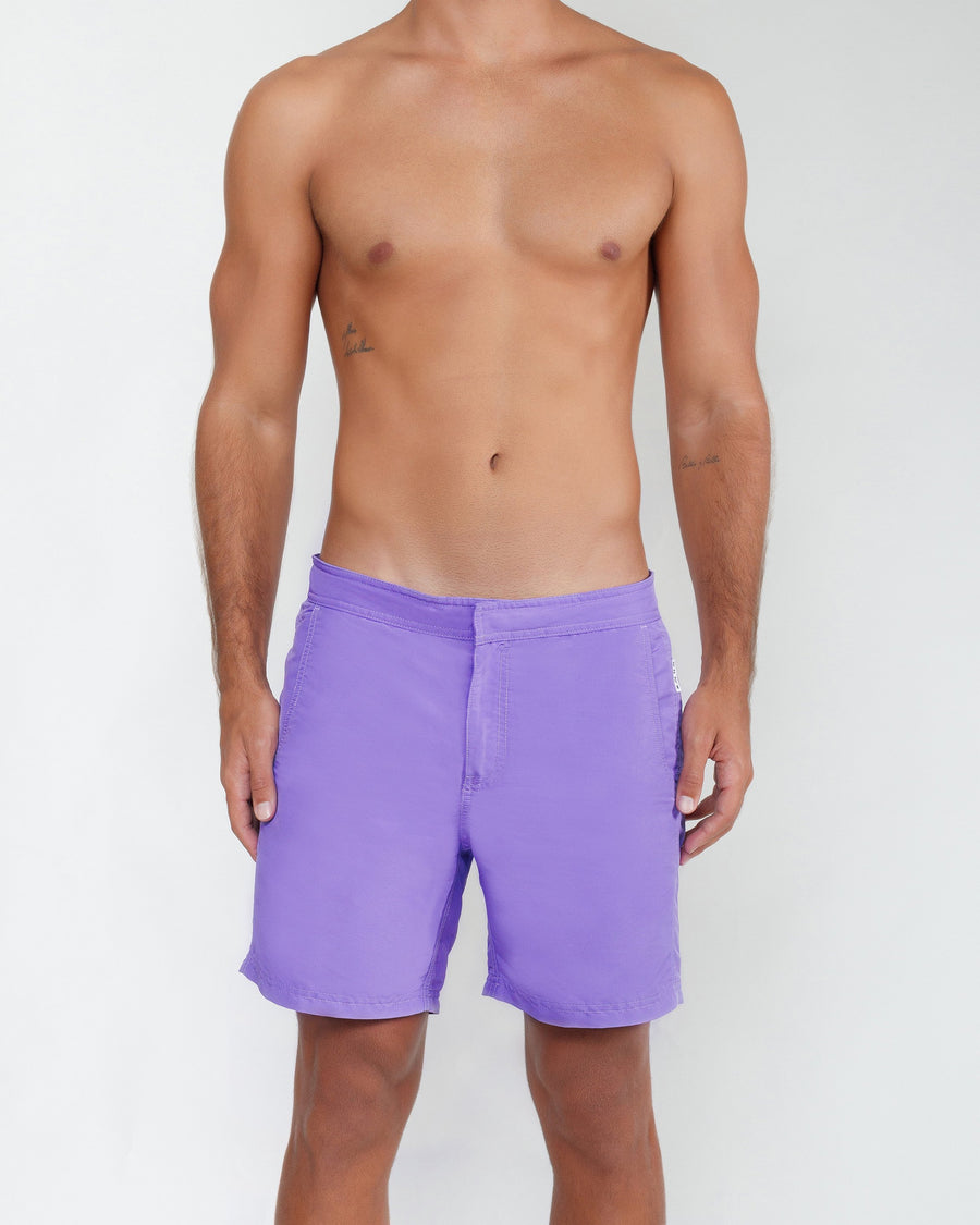 Classic fit Lilac Swim Short