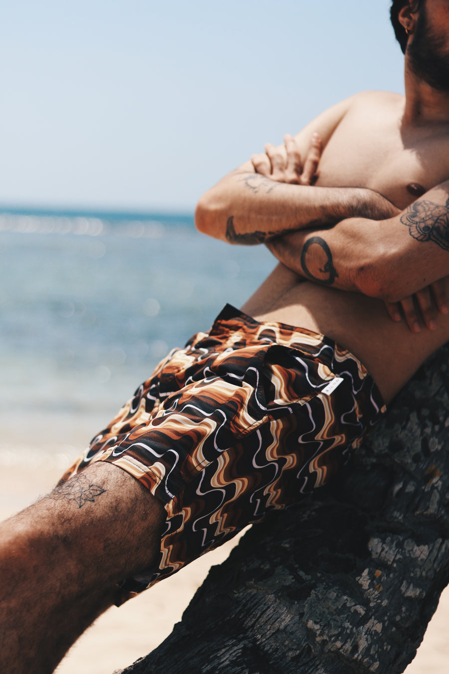 Classic fit Retro Swim Short
