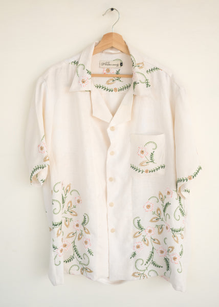 The Embroidered Garden Shirt - L