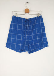 The Blue Embroidered Short - M