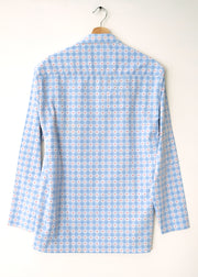 The Long Sleeve Gingham Shirt - M