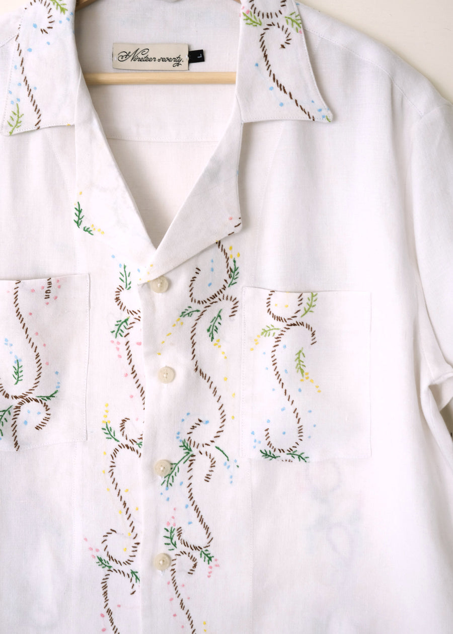 The Embroidered Shirt - L