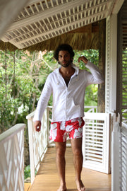 Red Cayena Swim Short