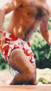 Red Cayena Swim Short