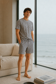 Stripe Lounge Shorts
